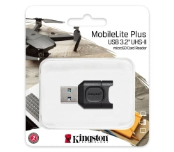 Kingston USB 3.2 gen.1 кард-ридер MobileLite Plus для карт microSD UHS I-II