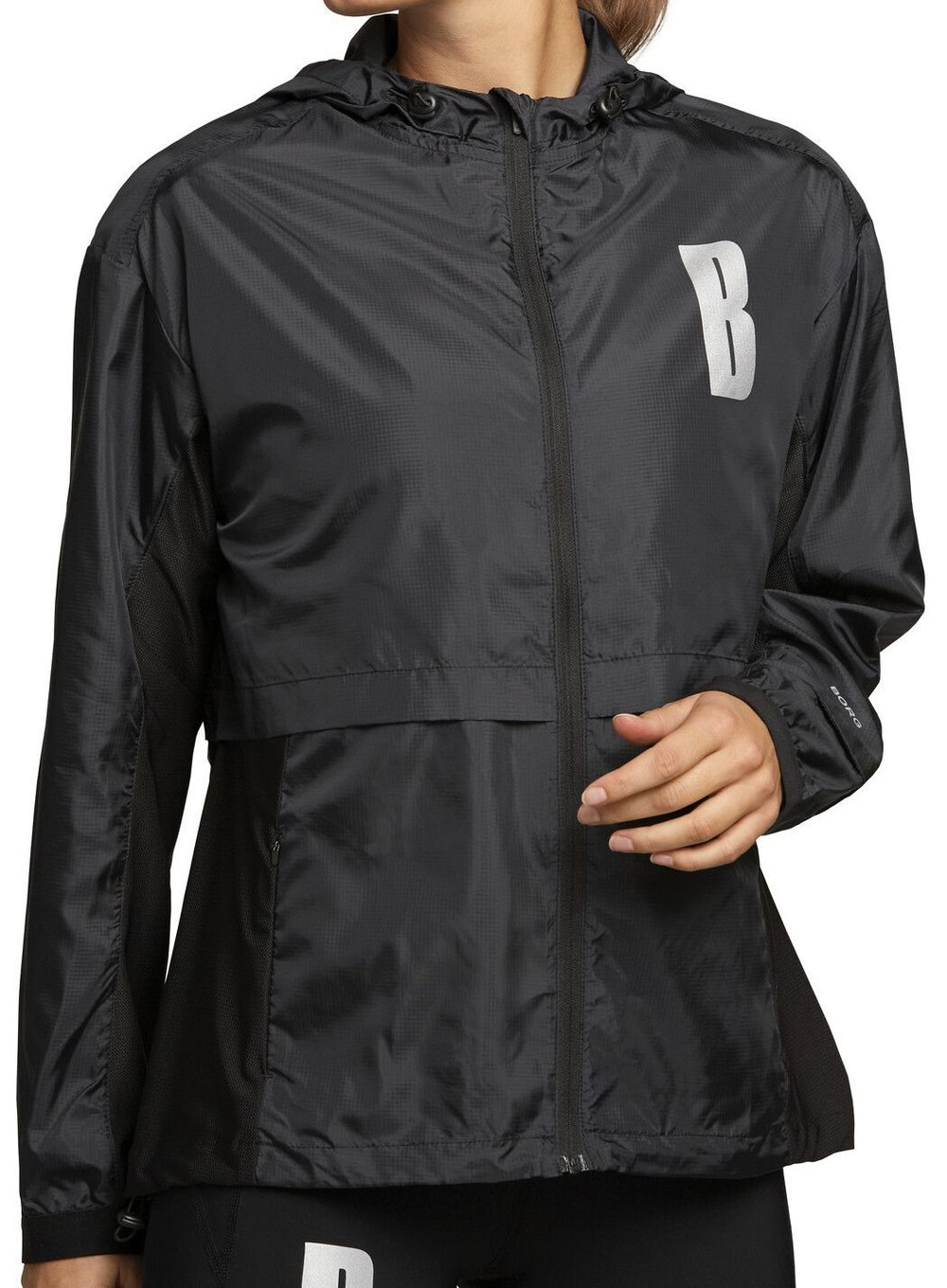 Женская теннисная куртка Bj_rn Borg W Jacket Night - Black