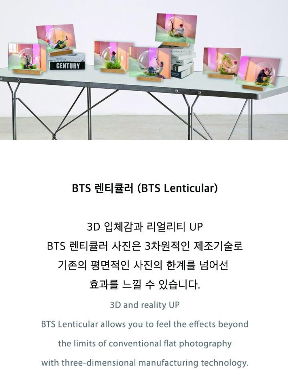 товары BTS - BE Lenticular Postcard RM Version