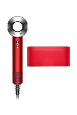 Фен Dyson Supersonic HD07 Gift Edition, красный/никель (кейс)