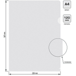 Папка-уголок Silwerhof, А4, 120 мкм, прозрачная