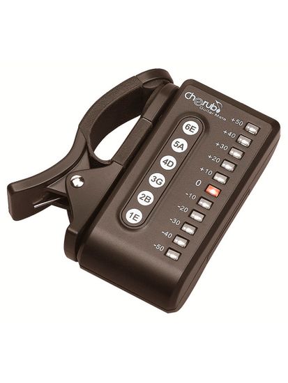 Цифровой тюнер для акустических и электро-гитар на прищепке Cherub WST-550G