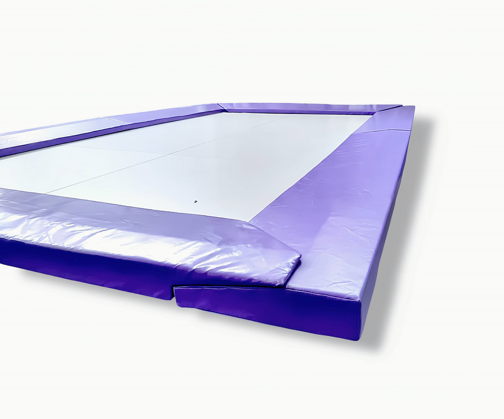 Маты обкладочные для батутных центров -"Со скошенным краем" - ППЭ+НПЭ 10 см.