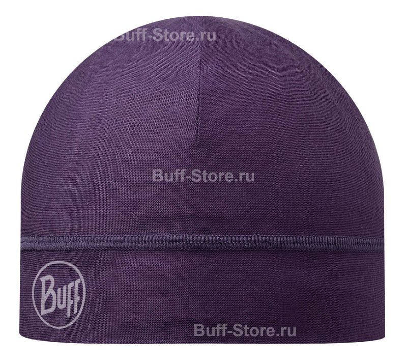Тонкая спортивная шапка Buff Plum Фото 1