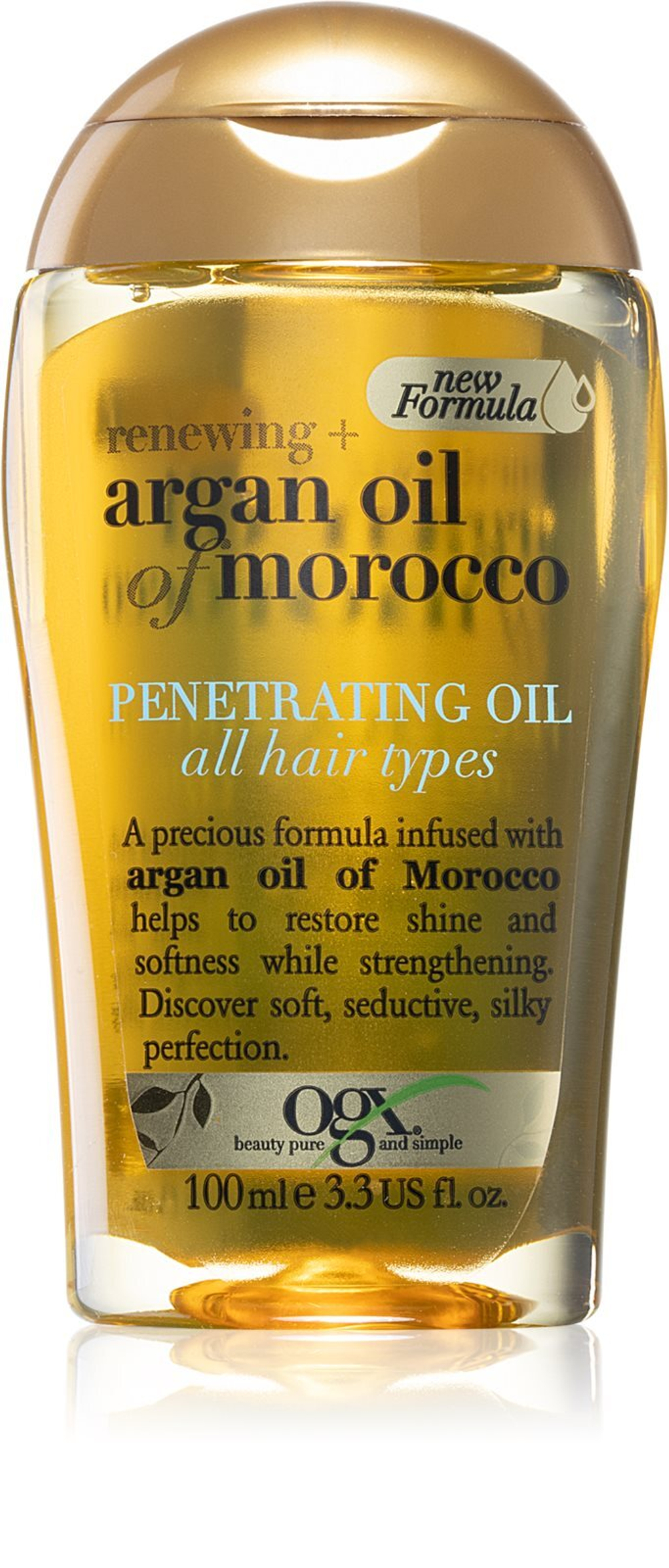 OGX Argan Oil Of Morocco - питательное масло для блеска и смягчения волос /   100  ml  / GTIN 3574661563312