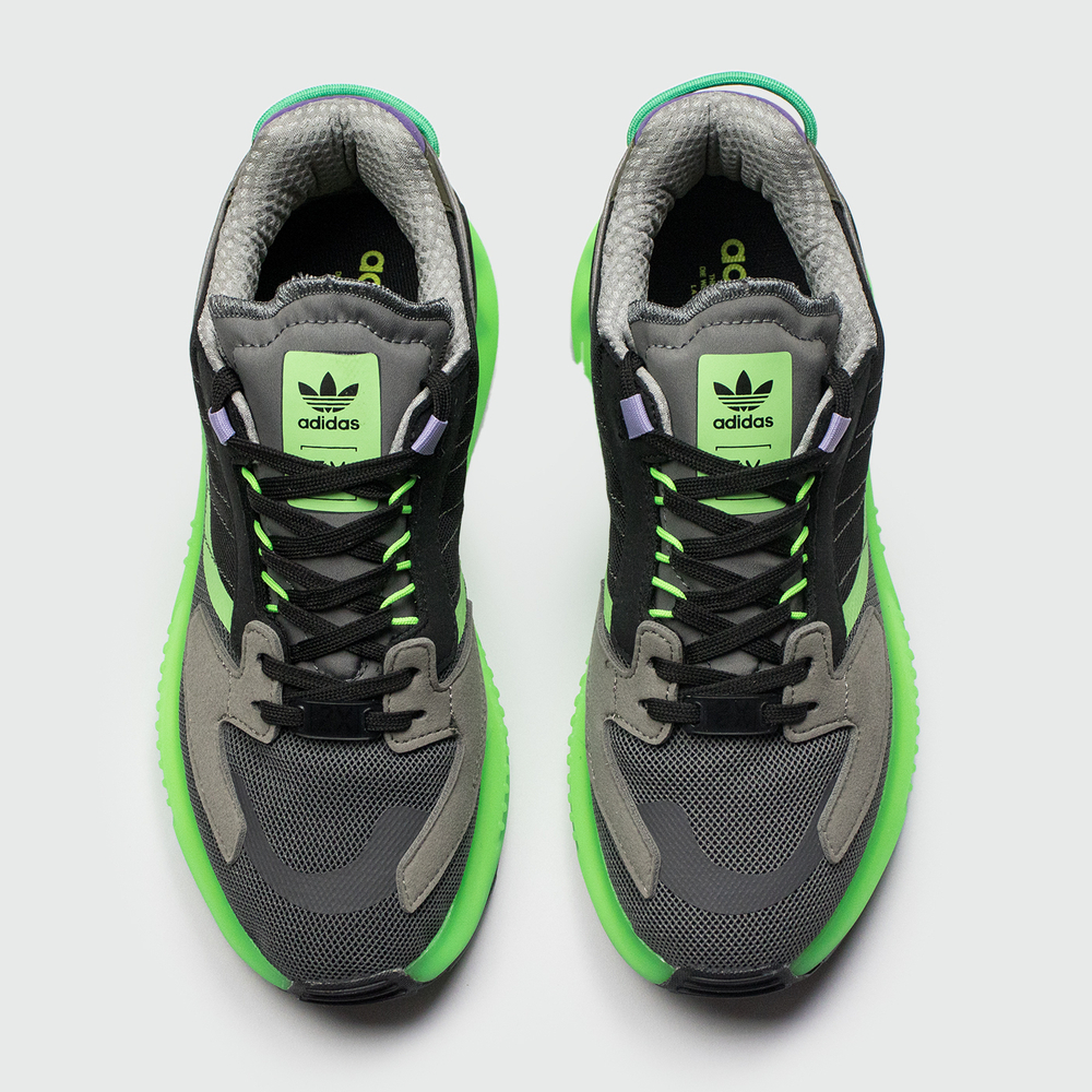 Кроссовки Adidas ZX 5K Boost Grey / Green