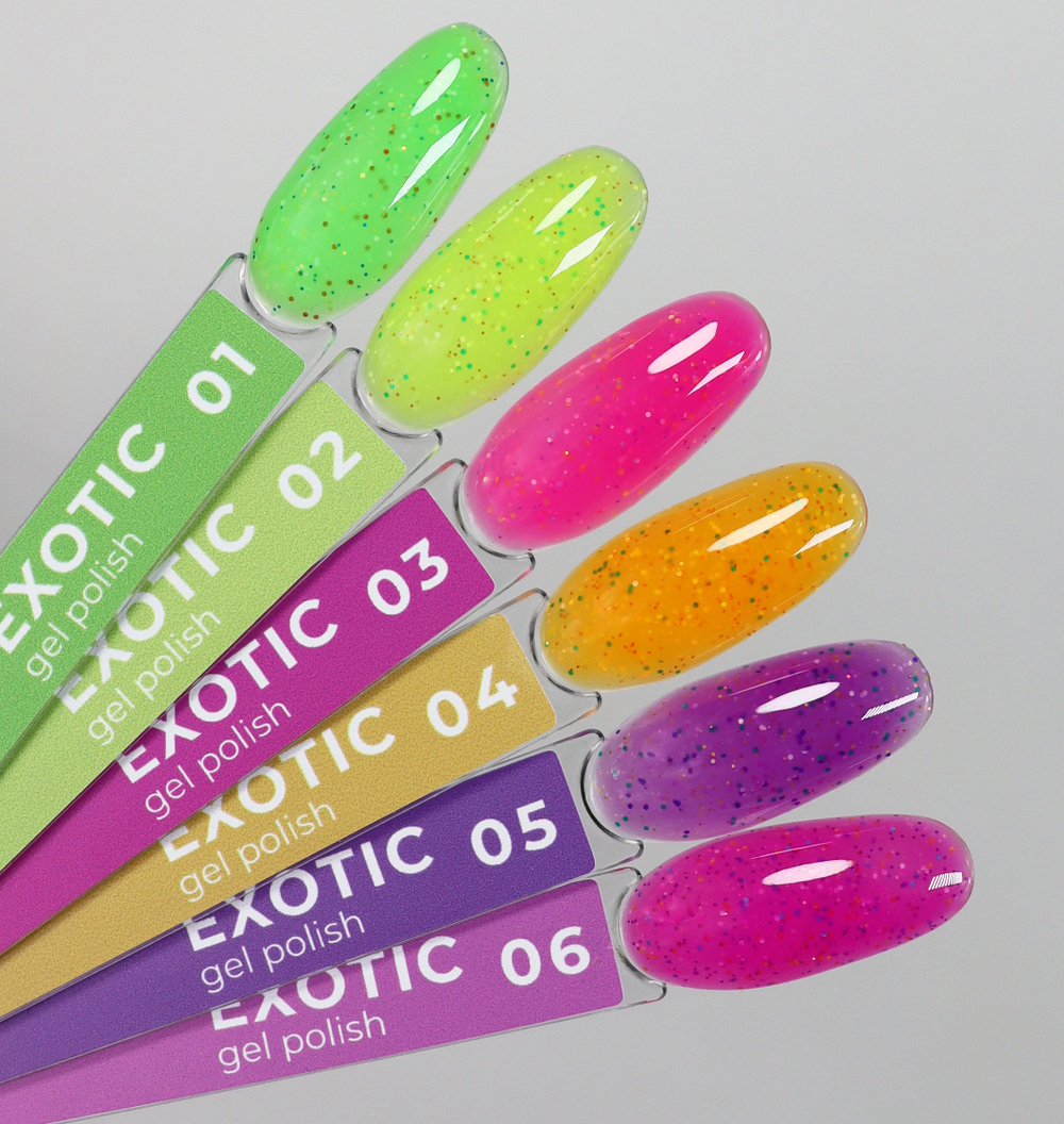 Гель лак NIK nails Exotic 01 8 g