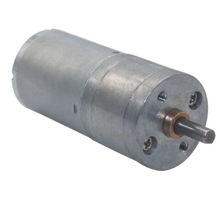 Мотор с редуктором 25 мм JGA25-370 6V 280RPM 4mm вал