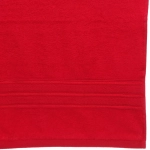 Полотенце махровое 50*80см «Comfort» цвет красный 02040 плотность 300гр/м2
