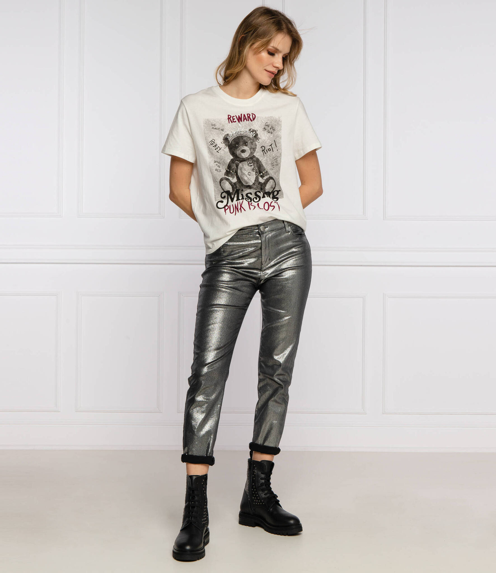 Джинсы My Twin - серебряный(202MT231A)