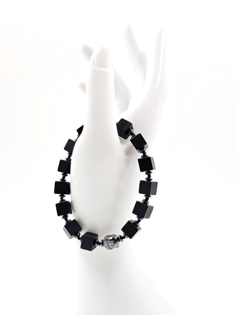 Браслет из натурального янтаря Будда