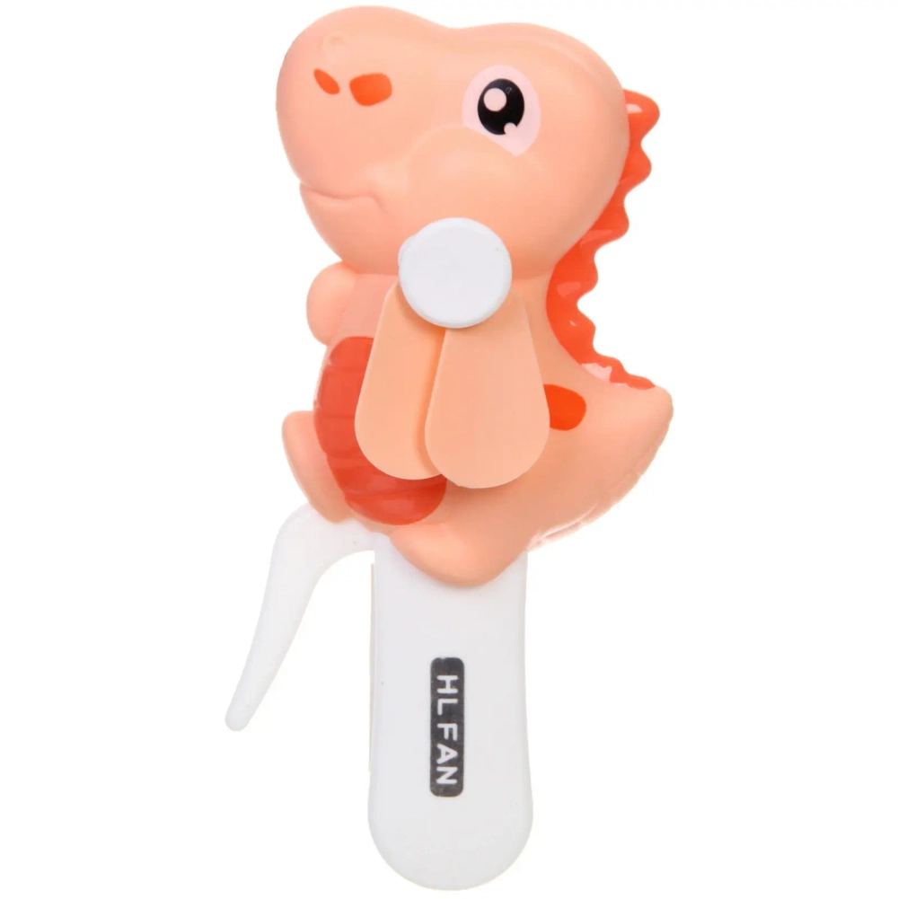 Вентилятор «Динозаврик» 16 см, микс