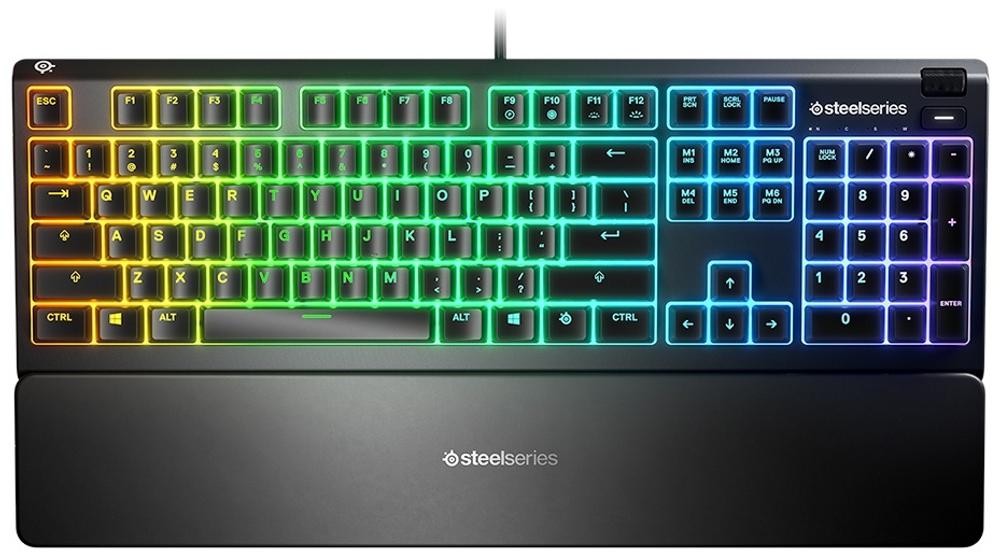 Клавиатура SteelSeries Apex 3 RU черный