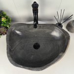 Раковина из речного камня RS-62076 (60*42*15)