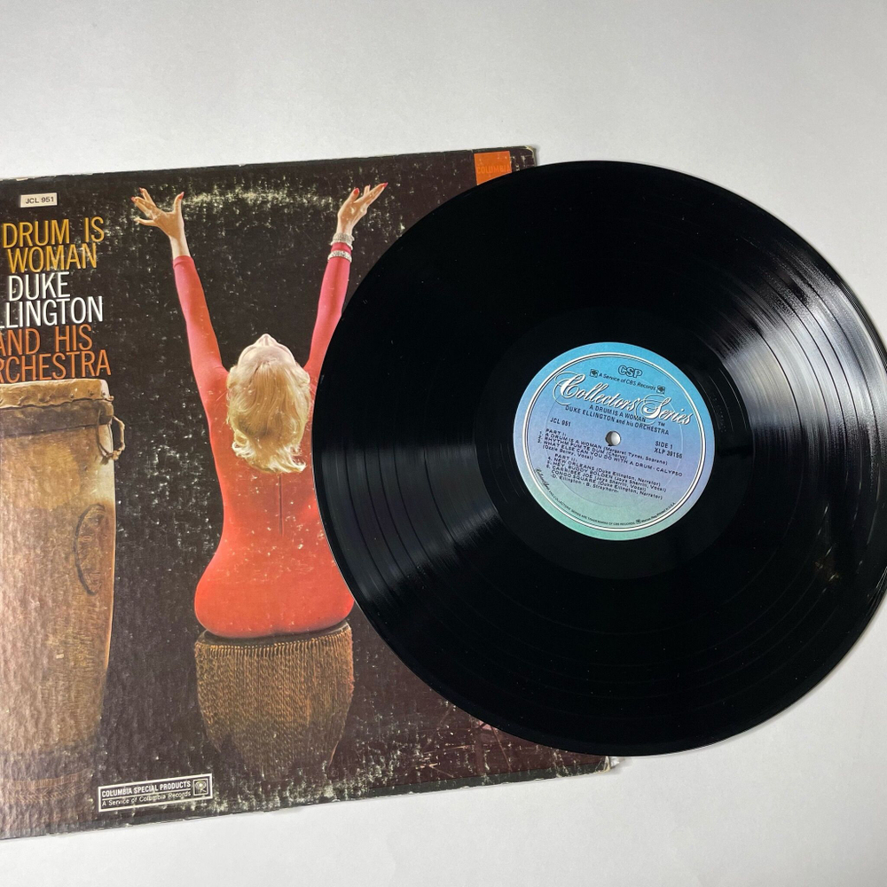 Винтажная виниловая пластинка LP Duke Ellington And His Orchestra A Drum Is A Woman (USA 1973)