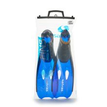 Ласты для плав. Salvas Cancun Fin, BA12536BTSTS,TPR и Technoflex, р.36-37, синий