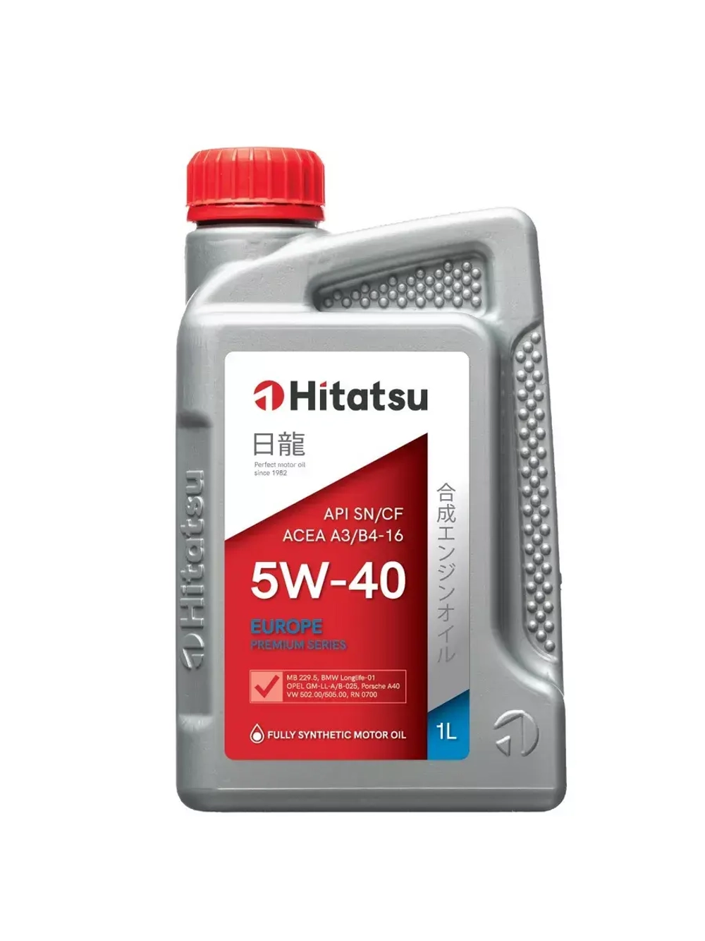 Моторное масло 5W-40 Europe Premium 1л синтетика