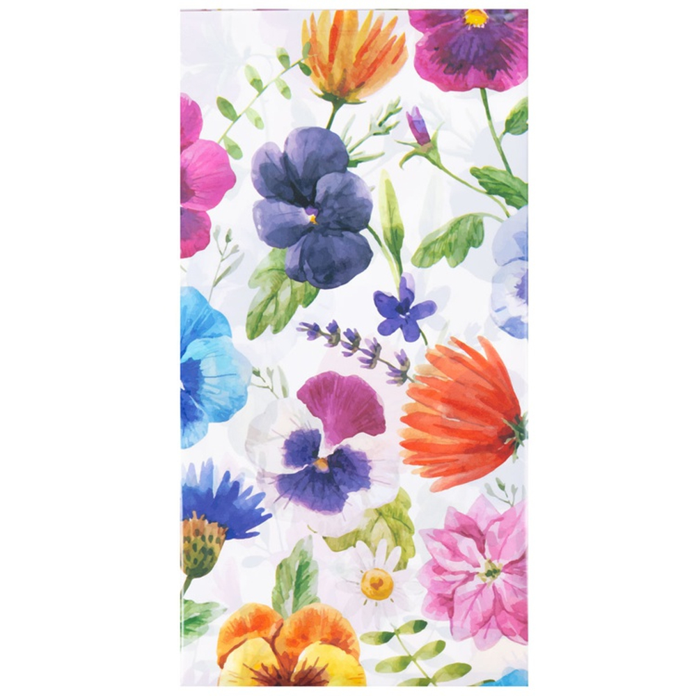 Скатерть полиэтиленовая «Полевые цветы», 130×180 см