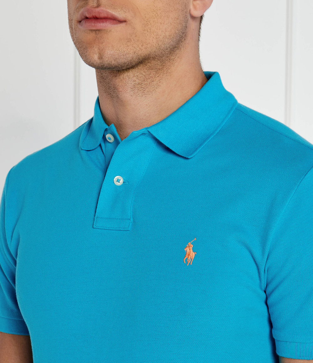 поло POLO RALPH LAUREN - голубой(710795080)