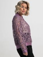 Жакет кружевной Индола (сиреневый) Б15325-3М LT Collection
