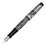 Перьевая ручка Aurora Optima Auroloide Gray CT, перо - F, в подарочной коробке