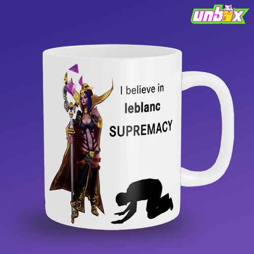 Кружка LeBlank supremacy ЛеБлан Лига Легенд
