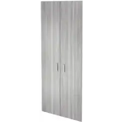 Двери из ЛДСП к широким стеллажам НТ-602.2.Ф  780x16x1948 Аргентум