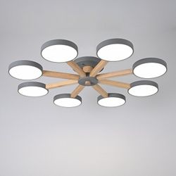 Люстра на штанге Imperiumloft TURNA Gray TURNA01