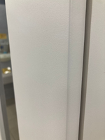 Пенал-витрина левый Валенсия кашемир/софт сантьяго