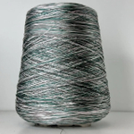 0436K - Missoni; 100% вискоза; 1500м/100гр; col. 3698, цвет: изумрудный, тауп, светло-бежевый; S501