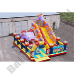 Большая надувная горка "Ящер 2"