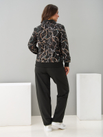 Костюм с брюками КБ-184/бутылочный-ремницепи