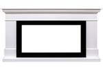 Каминокомплект California - Белый (Высота 850 мм) с очагом Vision 42 LOG LED