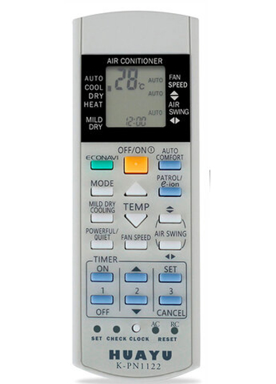 Универсальный пульт для кондиционеров PANASONIC K-PN1122