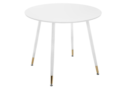 Стол круглый Bianka 80х75 white