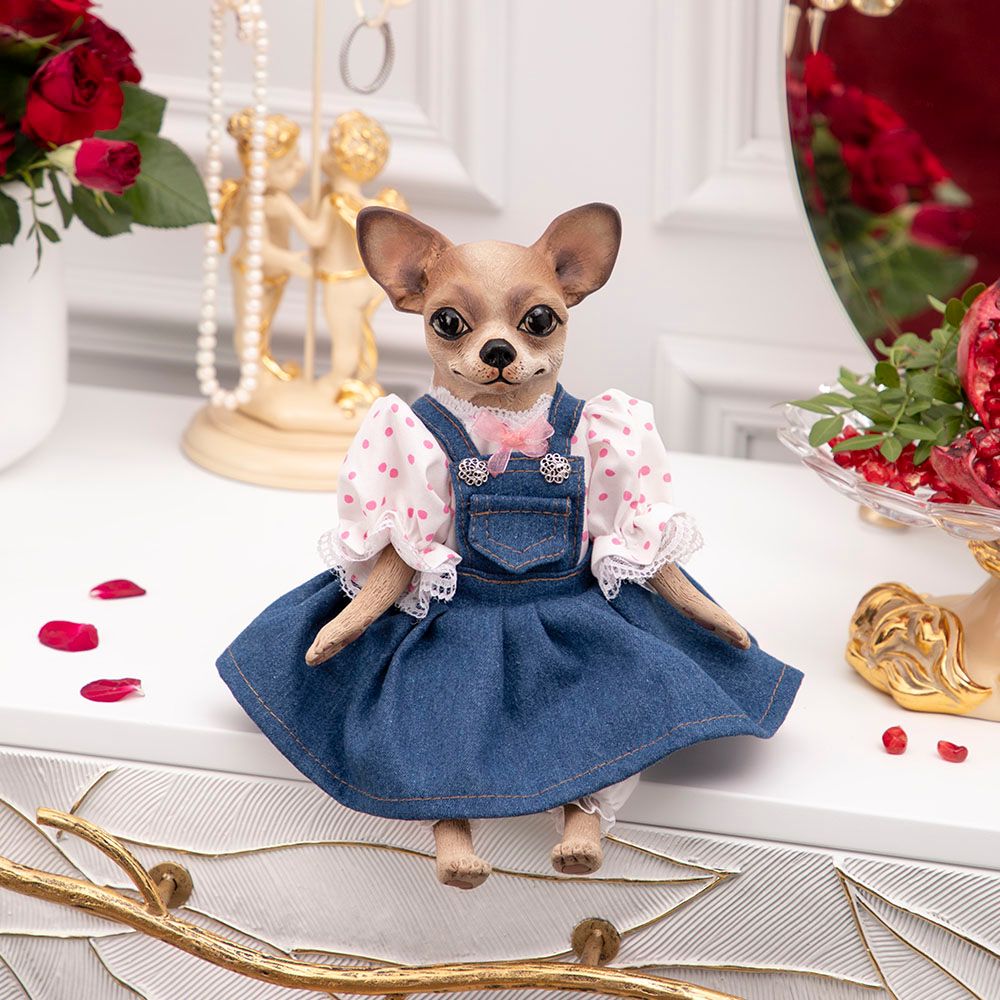 Кукла коллекционная Собака Милли