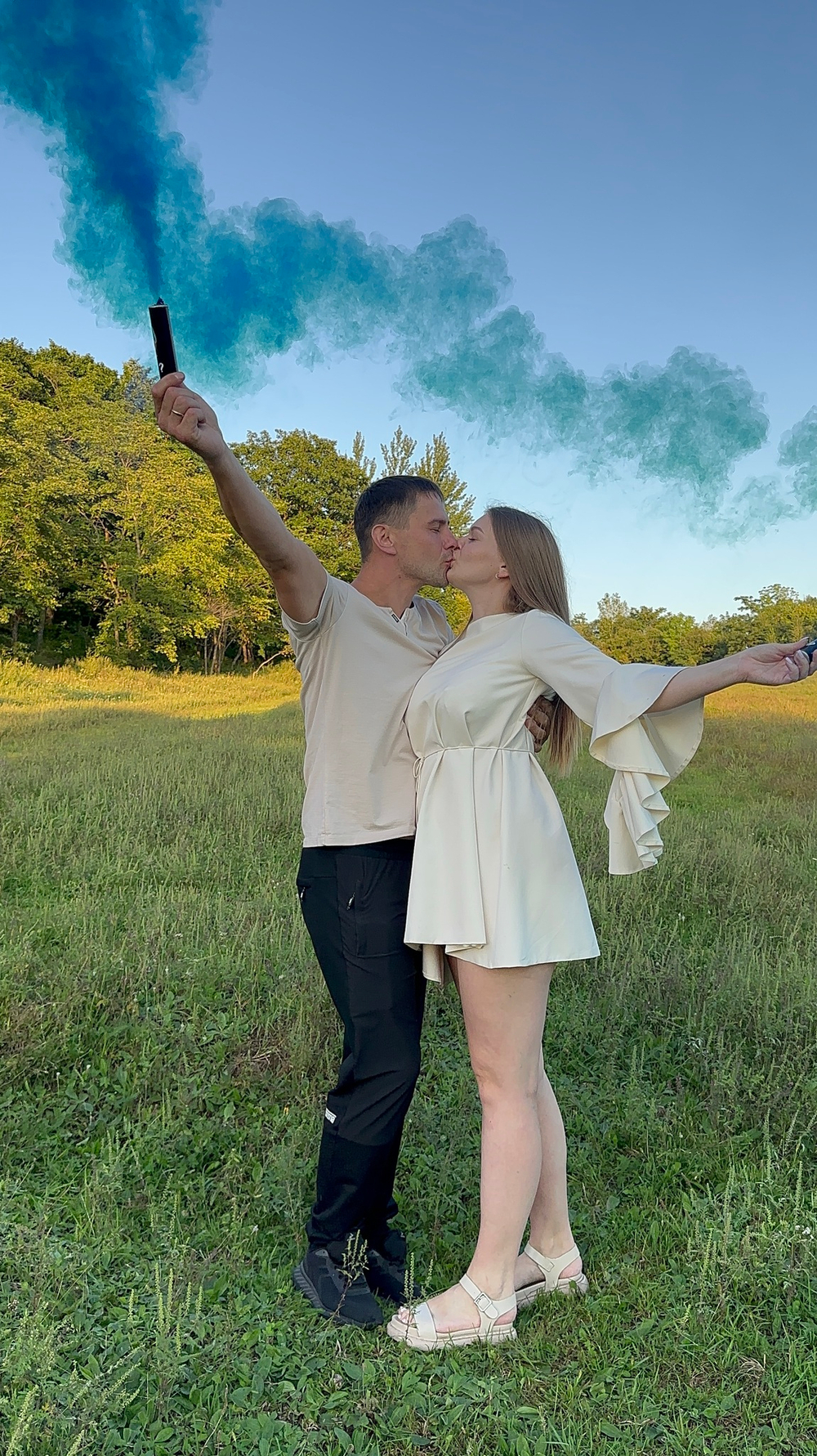 Дым на Гендер Пати 40 секунд