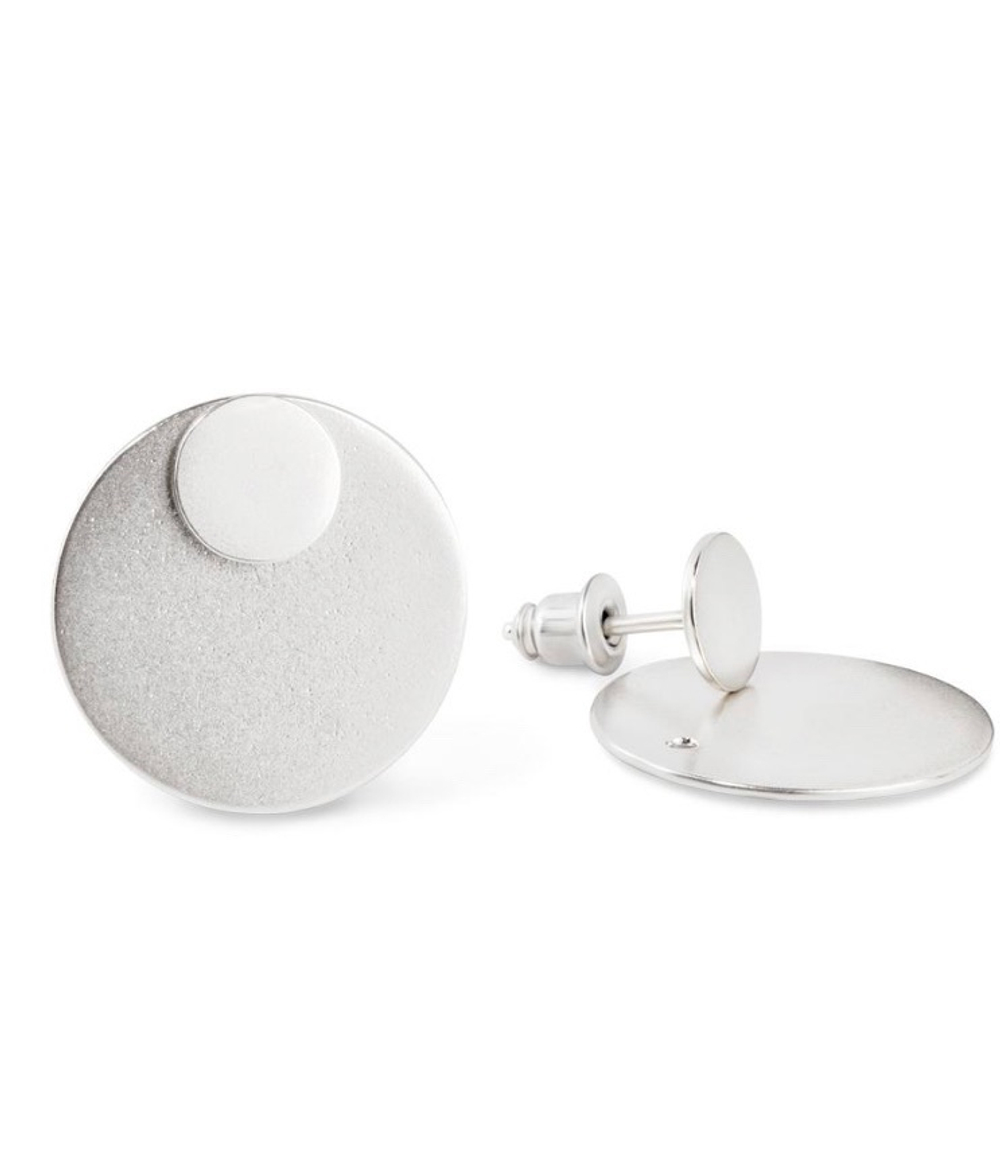 серьги double circle jackets