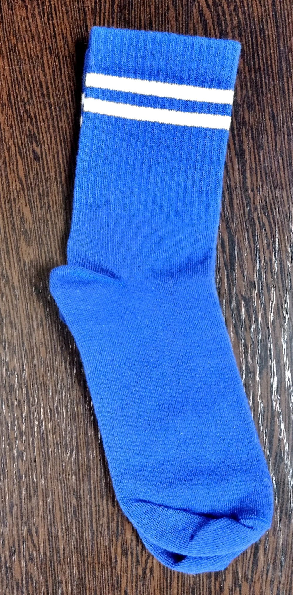 Носки детские 1 пара, хлопок, размер 22-24, цвета серый и меланж-васильковый