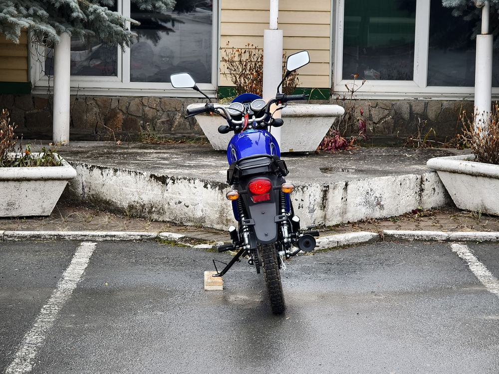 Мотоцикл ЗИД-125 (синий)