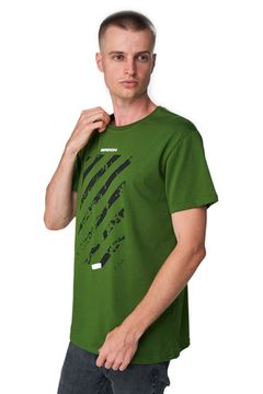 Borodach.prof. New Logo, Футболка зеленая