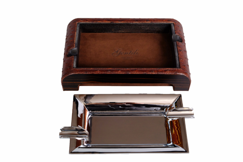 Пепельница для сигар Gentili Struzzo brown