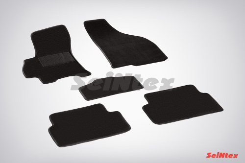 Ворсовые коврики LUX для Chevrolet Lanos 2005-2009, Seintex.82262