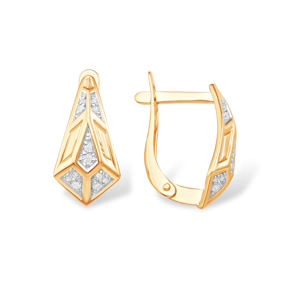 Серьги из золота 585 пробы