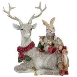 GAEM Фигурка декоративная "Олень", L18,5 W9 H17 см