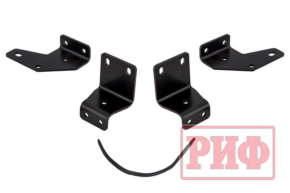 Фаркоп передний (переходник) для съёмной лебедки в штатный бампер Toyota Fortuner 2015+ РИФ