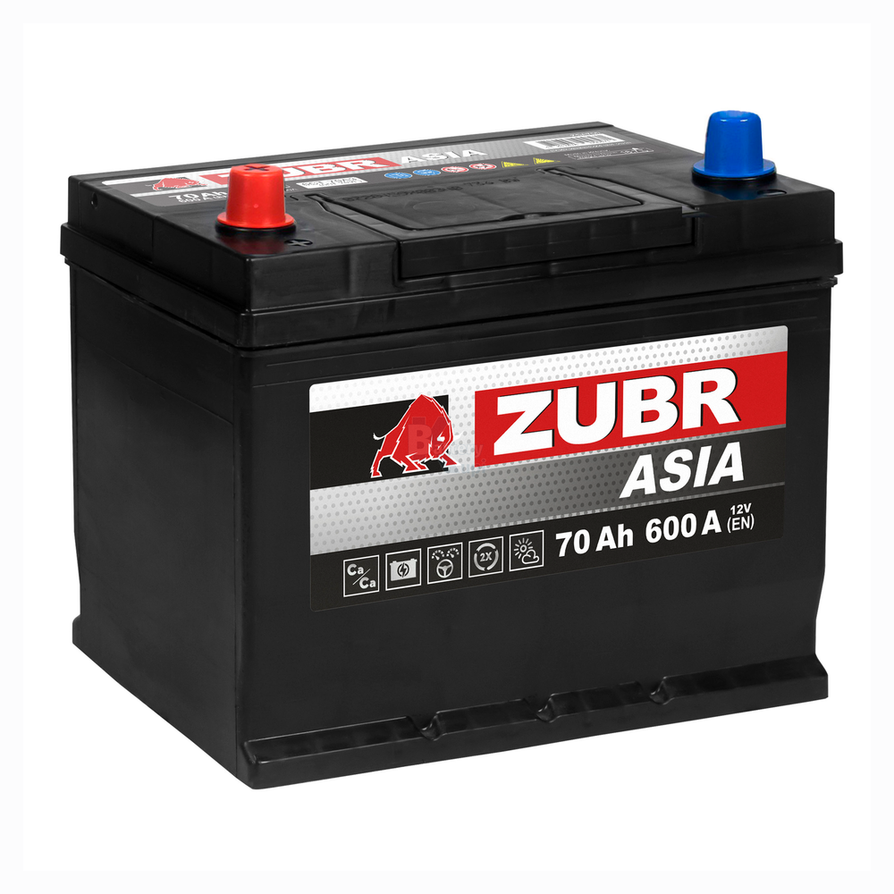 Аккумулятор ZUBR Ultra Asia (70Ah, 680A, L+) ZSA701