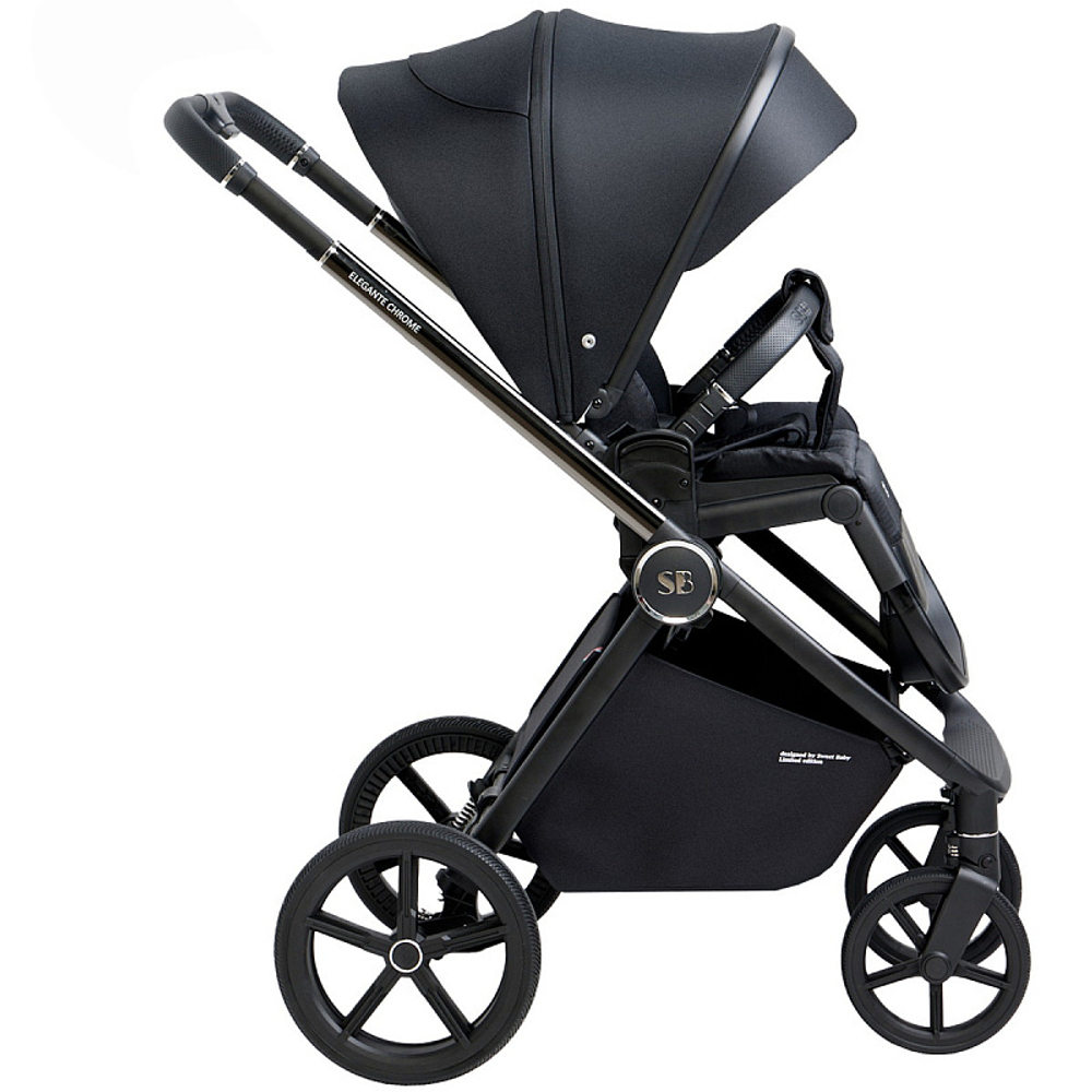 Детская коляска Sweet Baby Elegante 2 в 1 Chrome Black