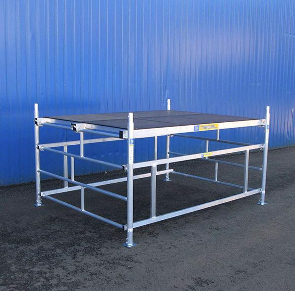 Подмости разборные алюминиевые MEGAL ПРА - 1400