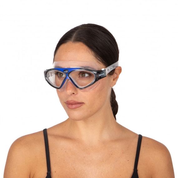 Очки-маска для плавания Seac Vision HD синий